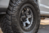 FUEL OFFROAD - BLOCK MATTE GUNMETAL WITH BLACK RING | Grey FUEL OFFROAD - BLOCK MATTE GUNMETAL WITH BLACK RING | Grey